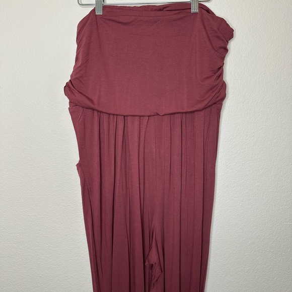 Baggy, Maroon Jumpsuit Romper - Picture 8 of 13